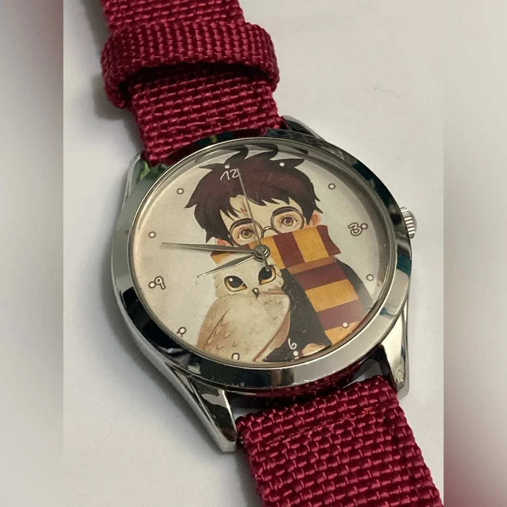Harry Potter Hedwig quartz watch, new cloth strap, new battery